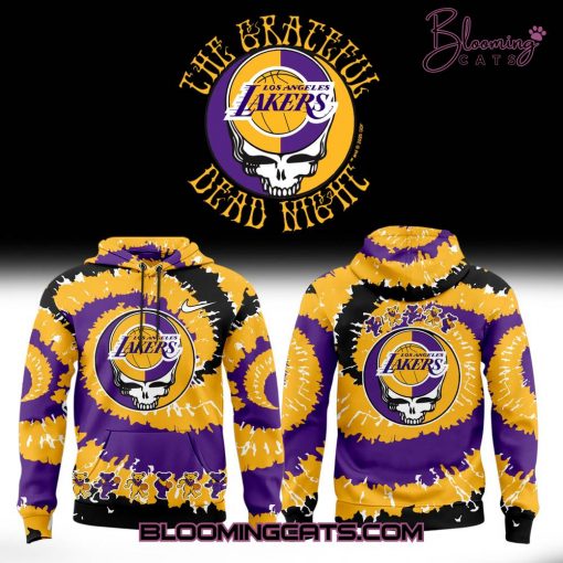 Los Angeles Lakers x Grateful Dead Night Hoodie