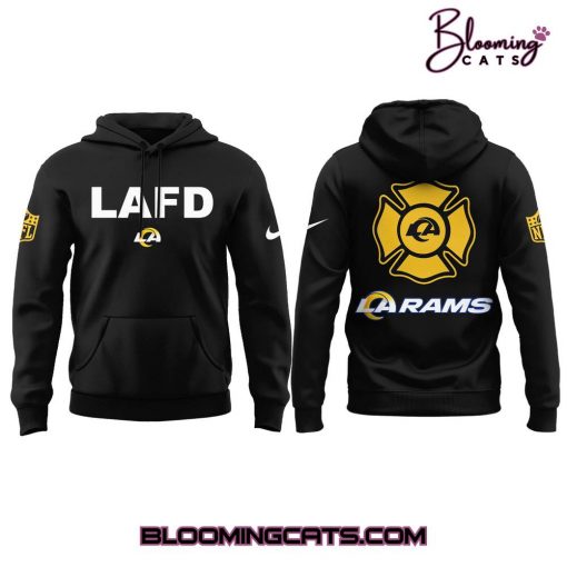 Los Angeles Rams LAFD Limited Edition Black Hoodie