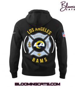 Los Angeles Rams LAFD Limited Edition Black Hoodie