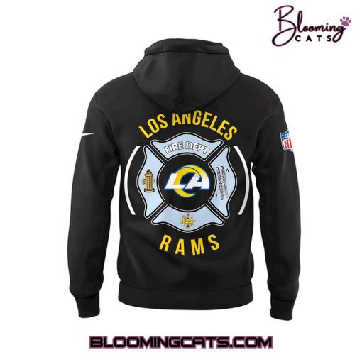 Los Angeles Rams LAFD Limited Edition Black Hoodie