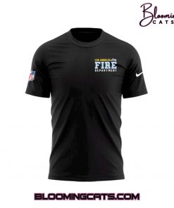 Los Angeles Rams LAFD Limited Edition Black T-shirt