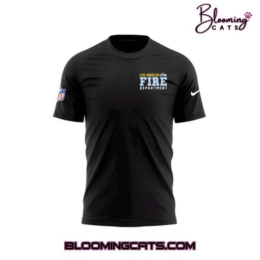 Los Angeles Rams LAFD Limited Edition Black T-shirt