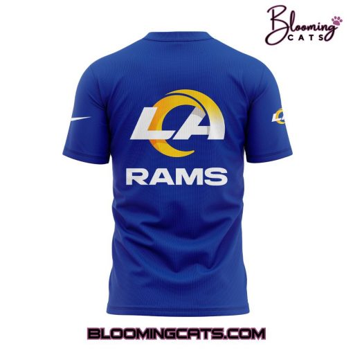 Los Angeles Rams LAFD Limited Edition Blue T-shirt