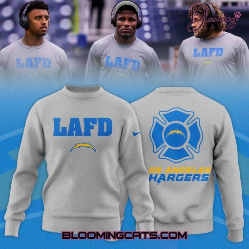 Los Angeles Rams LAFD Limited Edition Grey Sweatshirt