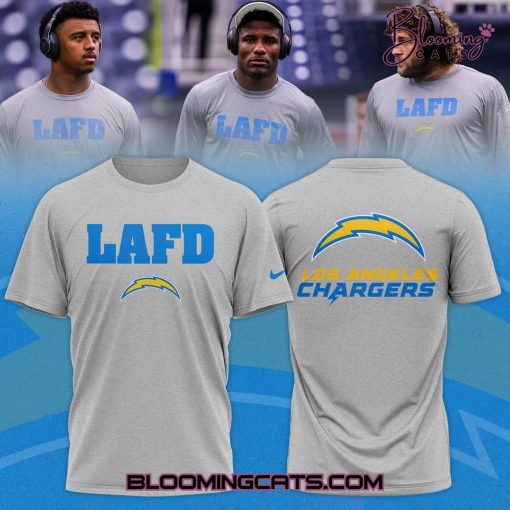 Los Angeles Rams LAFD Limited Edition Grey T-shirt