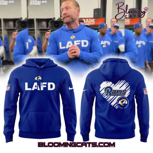 Los Angeles Rams LAFD Limited Edition Hoodie