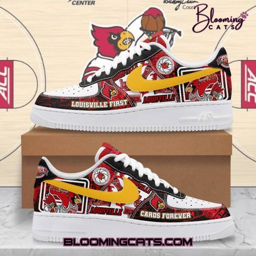 Louisville Cardinals “Cards Forever” Air Force 1 Sneaker