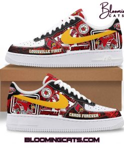 Louisville Cardinals “Cards Forever” Air Force 1 Sneaker