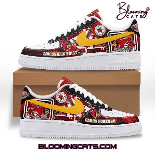 Louisville Cardinals “Cards Forever” Air Force 1 Sneaker