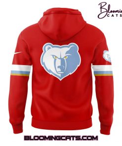 Memphis Grizzlies City Edition Red Hoodie