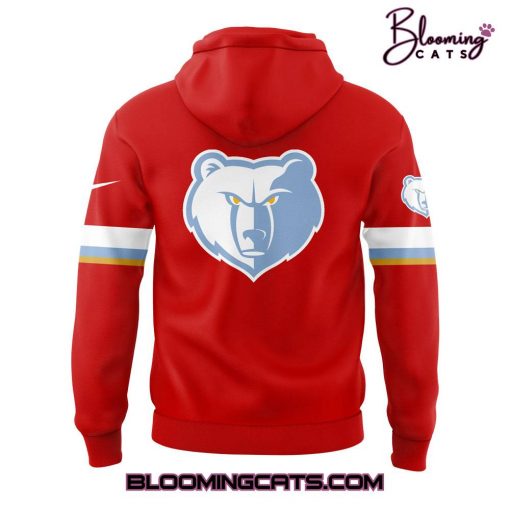 Memphis Grizzlies City Edition Red Hoodie