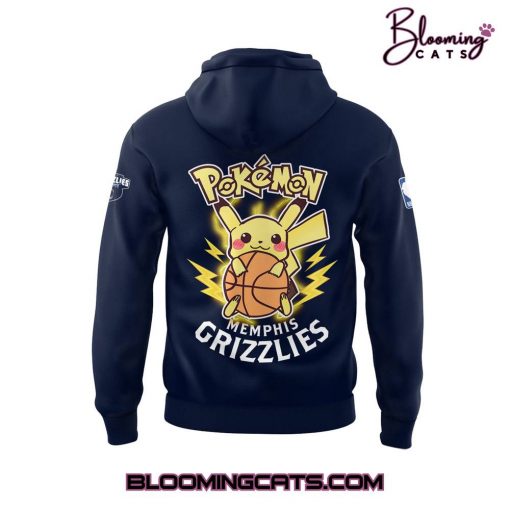 Memphis Grizzlies x Pokemon Night 2025 Limited Edition Hoodie