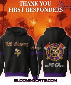 Minnesota Vikings Thank You First Respondes Limited Edition Hoodie