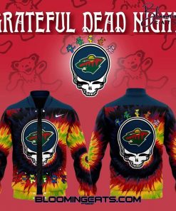 Minnesota Vikings x Grateful Dead Night Limited Edition Baseball Jacket