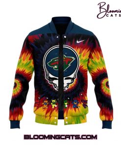 Minnesota Vikings x Grateful Dead Night Limited Edition Baseball Jacket