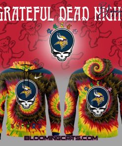 Minnesota Vikings x Grateful Dead Night Limited Edition Hoodie