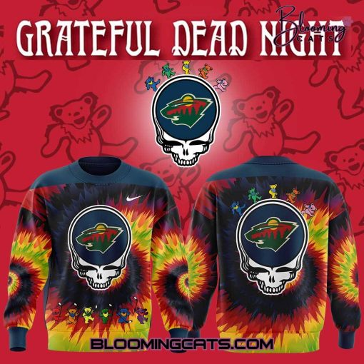 Minnesota Vikings x Grateful Dead Night Limited Edition Sweatshirt