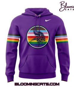 Minnesota Vikings x PRIDE NIGHT Limited Edition Purple Hoodie