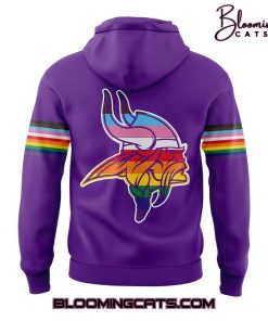 Minnesota Vikings x PRIDE NIGHT Limited Edition PurpleHoodie