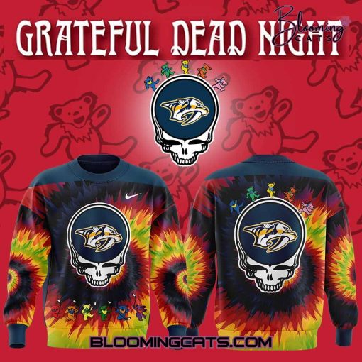 Nashville Predators x Grateful Dead Night 2025 Limited Edition Sweatshirt