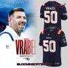 New England Patriots x Mike Vrabel Limited Edition White Football Jersey