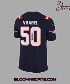 New England Patriots x Mike Vrabel Limited Edition Football Jersey