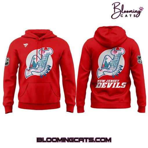 New Jersey Devils Asian and Pacific Islander Red Hoodie