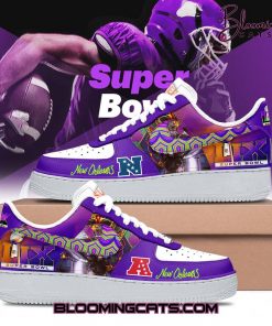 New Orleans NFL Super Bowl LIX 2025 Air Force 1 Sneaker