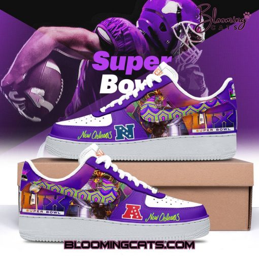 New Orleans NFL Super Bowl LIX 2025 Air Force 1 Sneaker