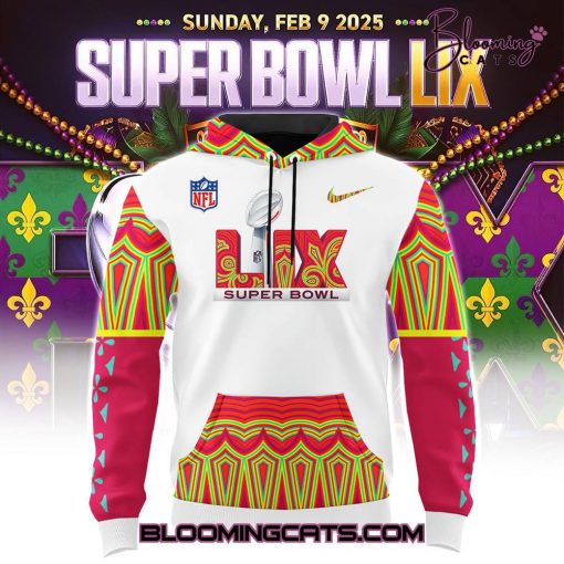 New Orleans NFL Super Bowl LIX 2025 Limited Edition Hoodie