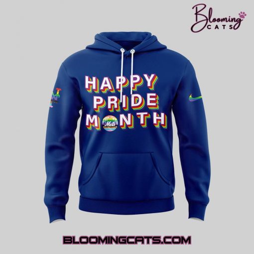 New York Mets Happy Pride Month Limited Edition Blue Hoodie