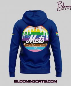 New York Mets Happy Pride Month Limited Edition Blue Hoodie