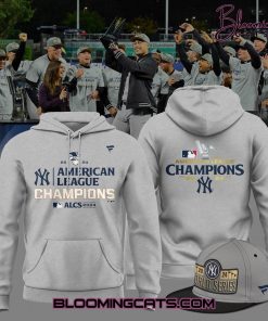 New York Yankees ALCS Champion Limited Edition Grey Hoodie