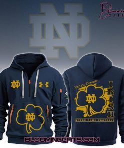 Notre Dame Fighting Irish 2025 Limited Edition Navy Quarter Zip Hoodie