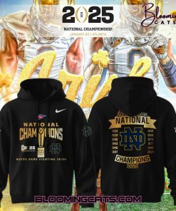 Notre Dame Fighting Irish National Champions 2025 Limited Edition Hoodie