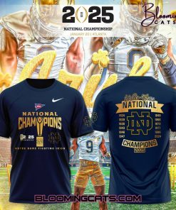 Notre Dame Fighting Irish National Champions 2025 Limited Edition Shirt