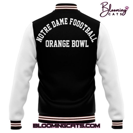 Notre Dame Fighting Irish x Orange Bowl 2025 Baseball Jacket