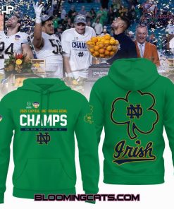 Notre Dame Fighting Irish x Orange Bowl Champions 2025 Limited Edition Green Hoodie