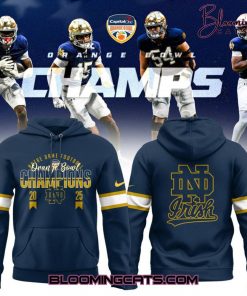 Notre Dame Fighting Irish x Orange Bowl Champions 2025 Limited Edition Hoodie