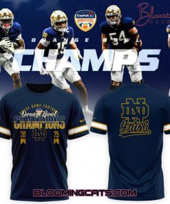 Notre Dame Fighting Irish x Orange Bowl Champions 2025 Limited Edition Tee