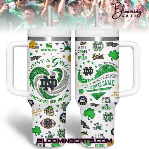 Notre Dame Fighting Irish x Orange Bowl Champions 2025 Stanley Tumbler