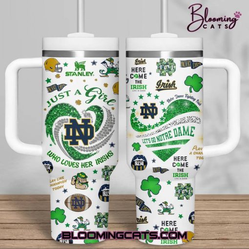 Notre Dame Fighting Irish x Orange Bowl Champions 2025 Stanley Tumbler