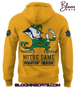 Notre Dame Football Play Like a Champions Today Limited Edition Yellow Hoodie