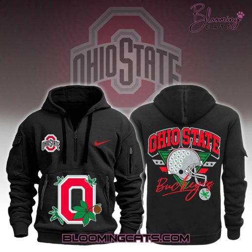 Ohio State Buckeyes Cotton Bowl Champions 2025 Limited Edition Quarter Zip Hoodie