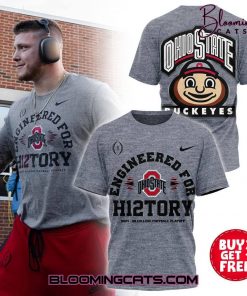 Ohio State Buckeyes “ENGINEERED” Limited Edition Grey Shirt