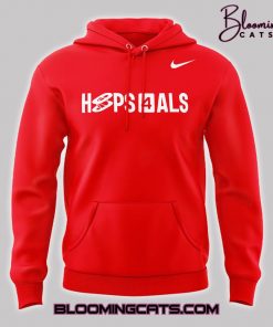 Ohio State Buckeyes “Hoops4ALS” Limited Edition Red Hoodie