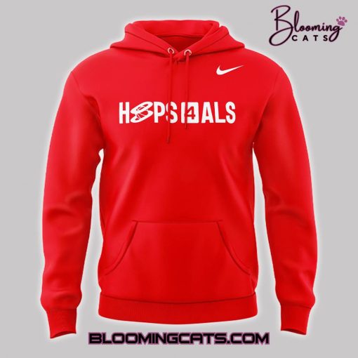 Ohio State Buckeyes “Hoops4ALS” Limited Edition Red Hoodie