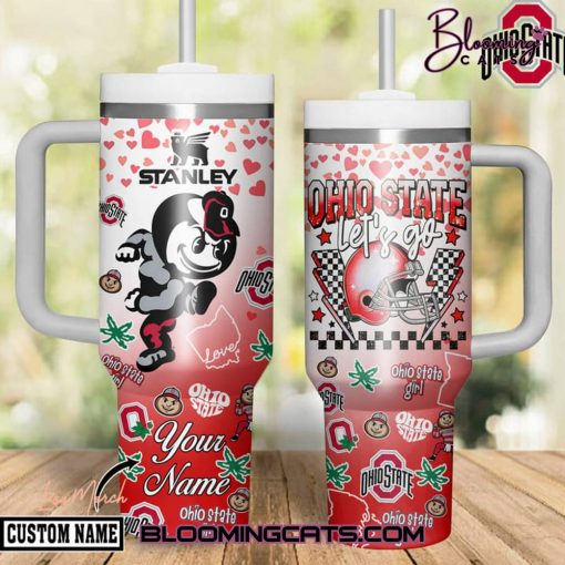 Ohio State Buckeyes Valentine Day’s Stanley Tumbler