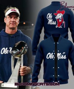 Ole Miss Football Coach “Lane Kiffin” Limited Edition Baseball Jacket