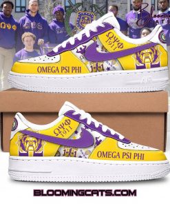 Omega Psi Phi Limited Edition Air Force 1 Sneaker